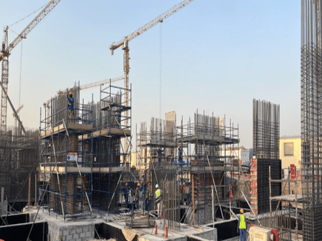 DAMAC Riverside Views - Marine 2 construction — photo 3