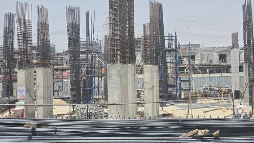 DAMAC Riverside Views - Marine 2 construction — photo 4