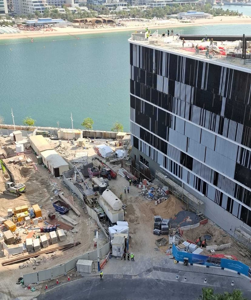 THE BRISTOL Emaar Beachfront construction — photo 7
