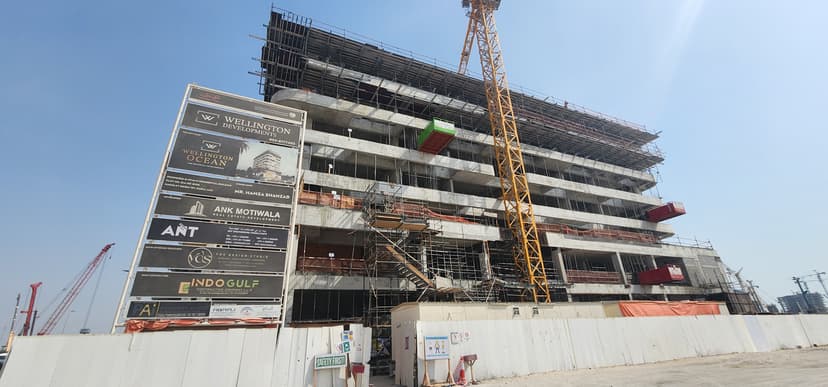 Wellington Ocean by ANK Motiwala Developments construction — photo 6