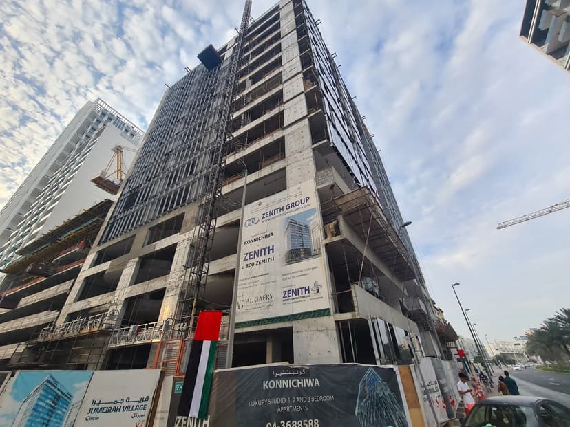 Zenith Tower J1 construction — photo 17