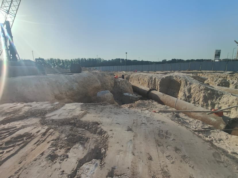 Samana Barari Avenue construction — photo 1
