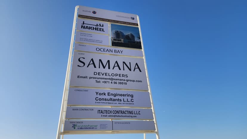Ocean Bay by Samana Developers construction — photo 8