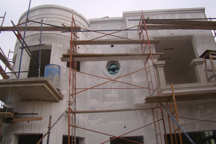 Dubai Spanish Twin Villa construction — photo 42