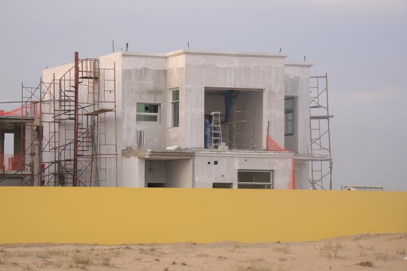 Dubai Spanish Twin Villa construction — photo 36