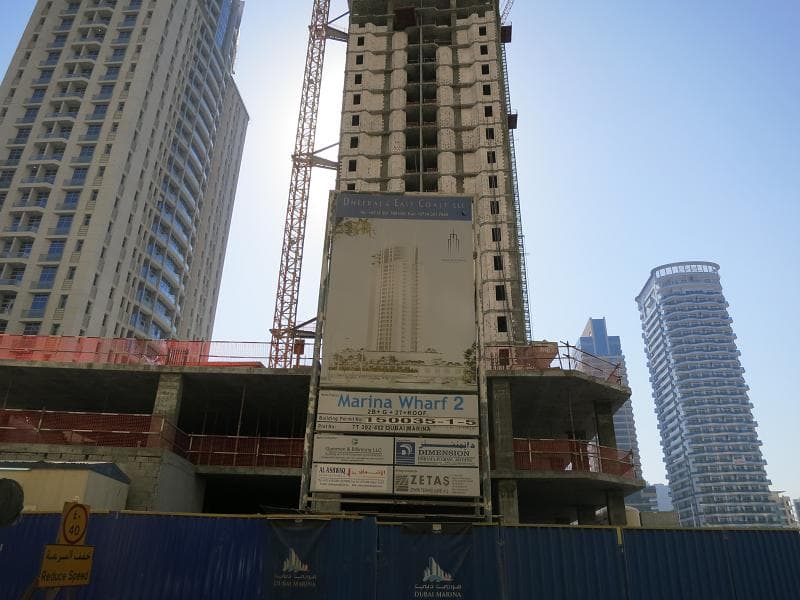 Marina Wharf II construction — photo 41
