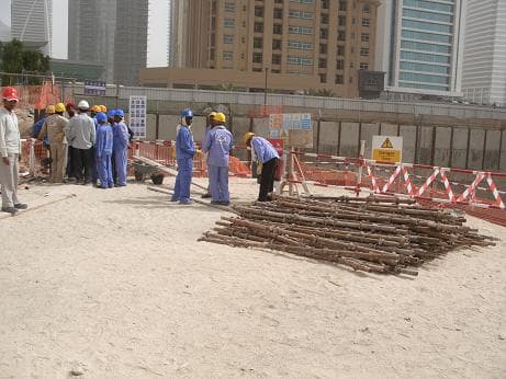 Jumeirah Lakes Towers construction — photo 14